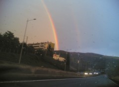 Fonds d'cran Nature Arc en Ciel a Saint Etienne