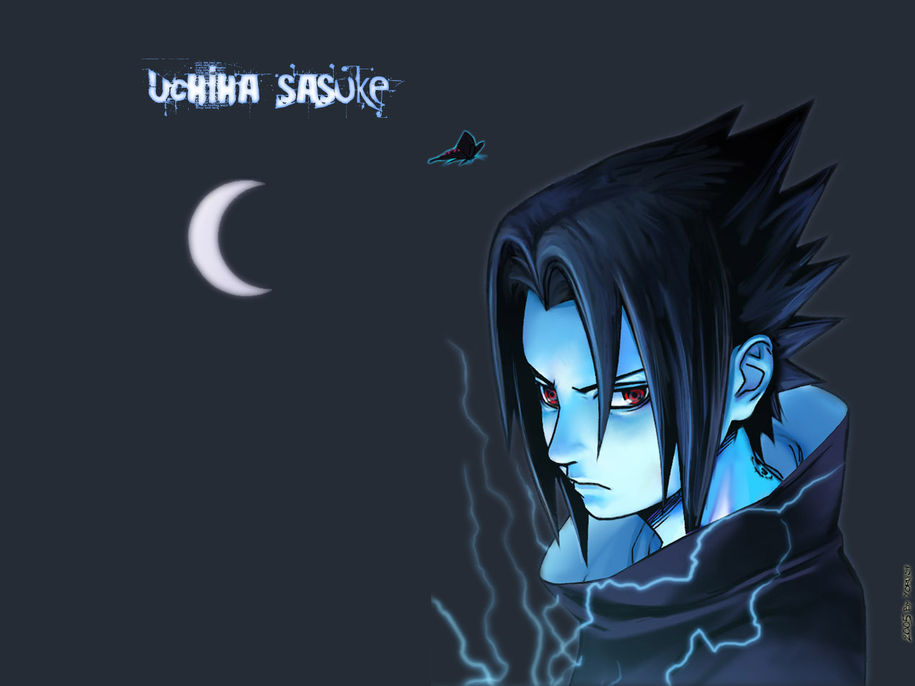 Wallpapers Manga Naruto Sasuke 01