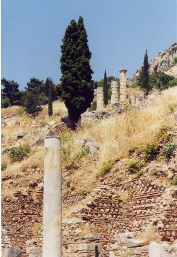 Fonds d'cran Voyages : Europe Grce Ruines de Delphes