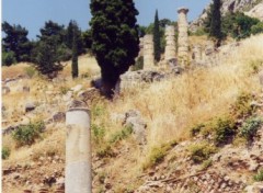 Fonds d'cran Voyages : Europe Ruines de Delphes