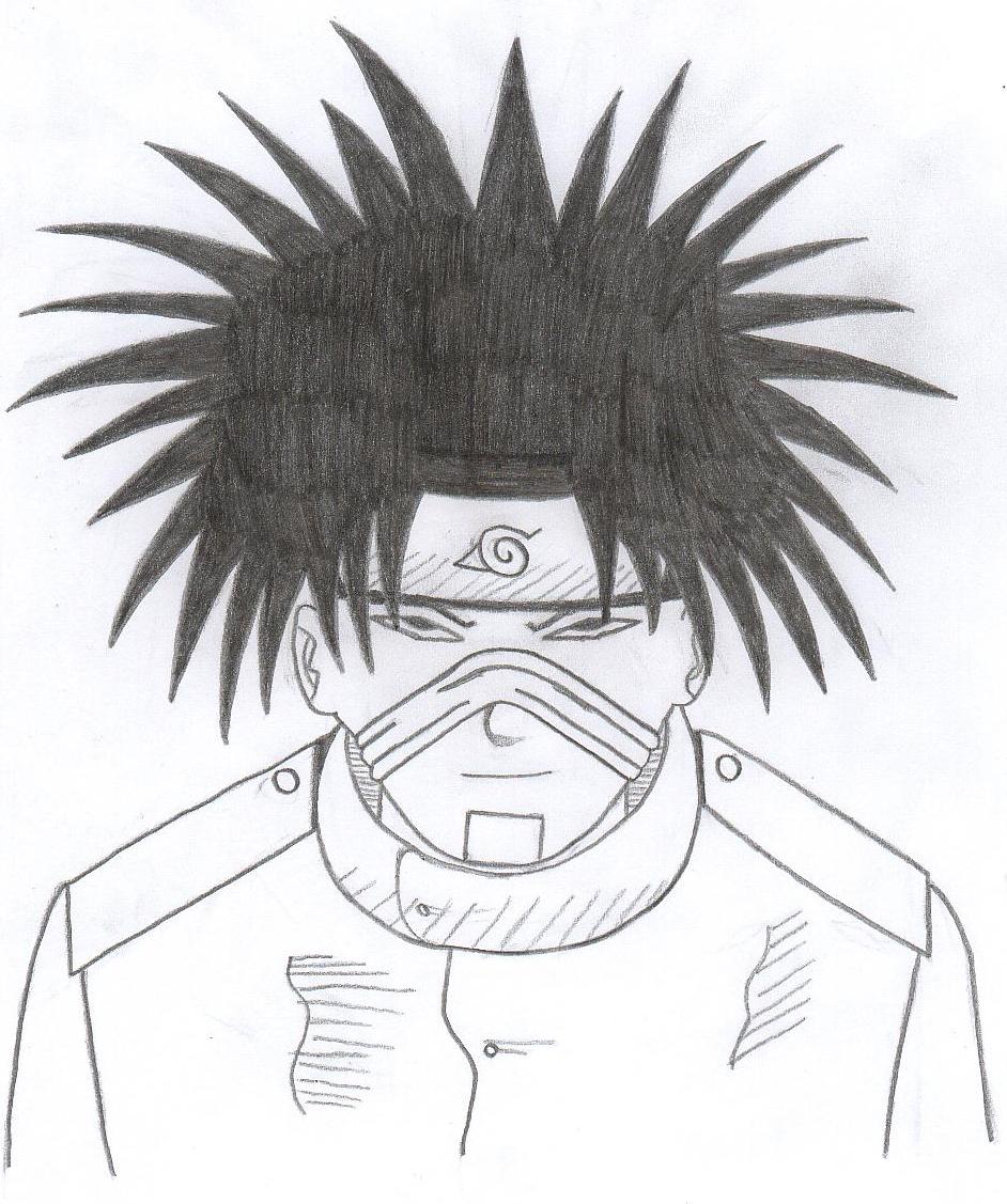 Fonds d'cran Art - Crayon Manga - Naruto izumo by stegers