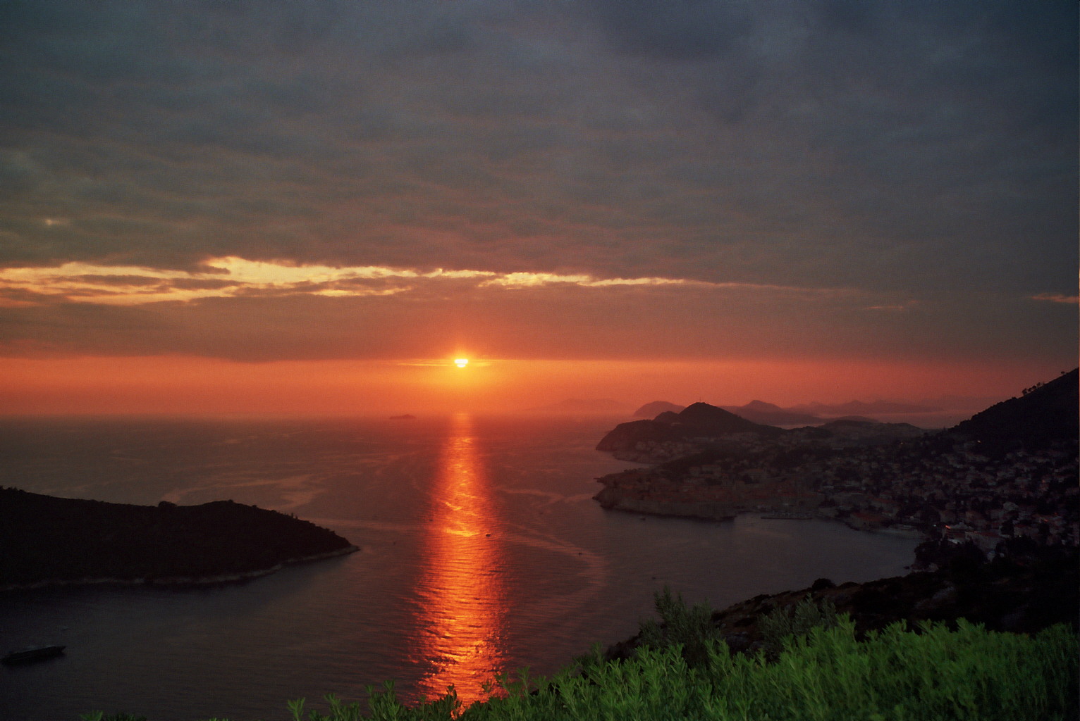 Wallpapers Nature Sunsets and sunrises Croatia Dubrovnik