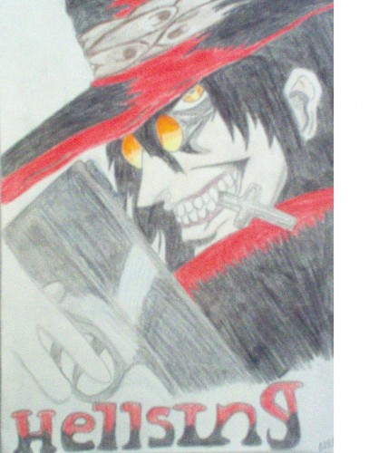 Fonds d'cran Art - Crayon Manga - Hellsing hellsing