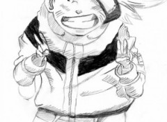 Fonds d'cran Art - Crayon naruto