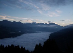 Wallpapers Nature Riviere de nuages, sur Bourg St Maurice