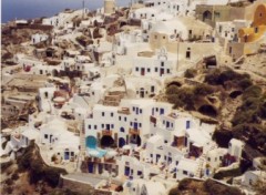 Fonds d'cran Voyages : Europe Oa la Blanche - Santorin