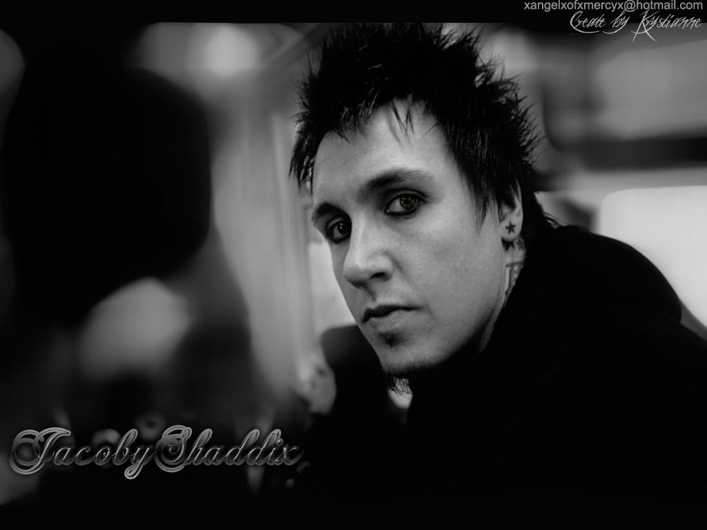 Fonds d'cran Musique Papa Roach Jacoby Shaddix (noir et blanc)