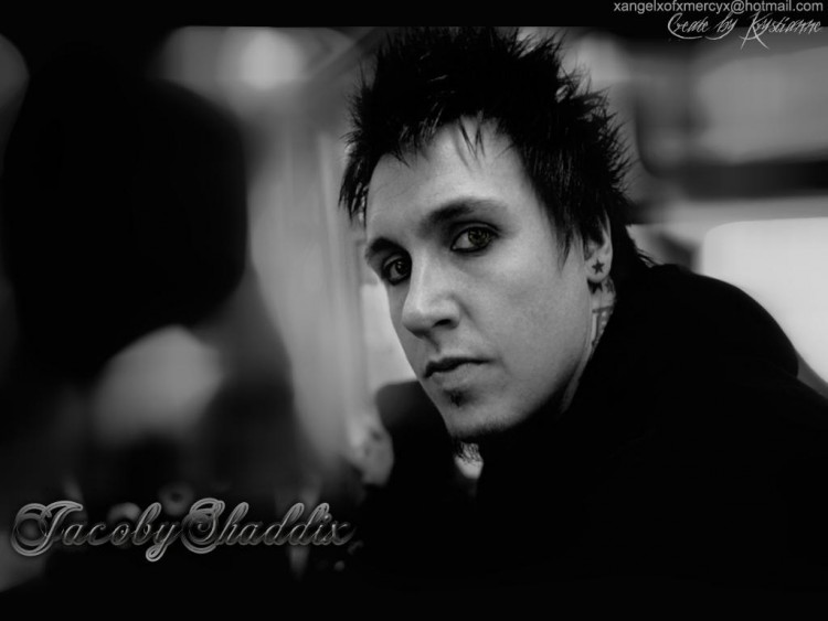 Fonds d'cran Musique Papa Roach Jacoby Shaddix (noir et blanc)