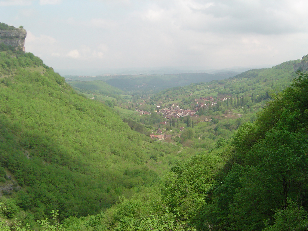 Fonds d'cran Nature Paysages Le village d'Autoire