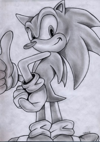 Fonds d'cran Art - Crayon Jeux Vido SoNiC