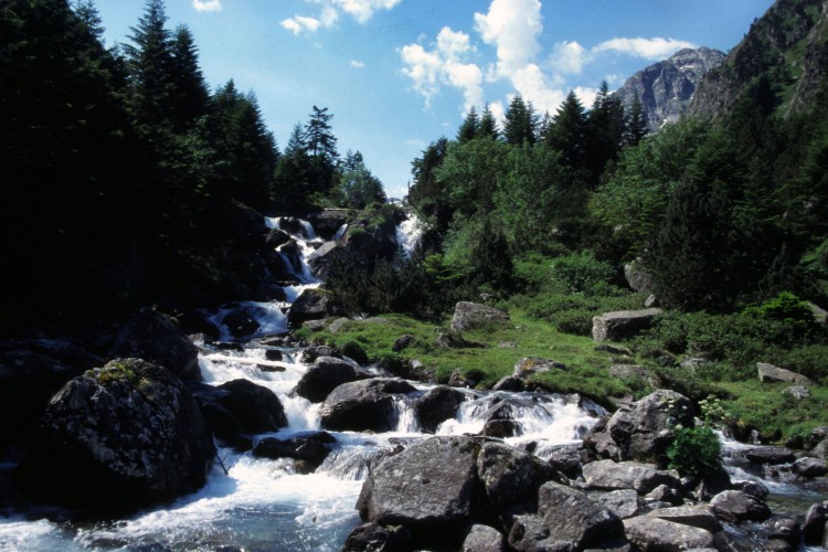 Fonds d'cran Nature Cascades - Chutes Pyrnes