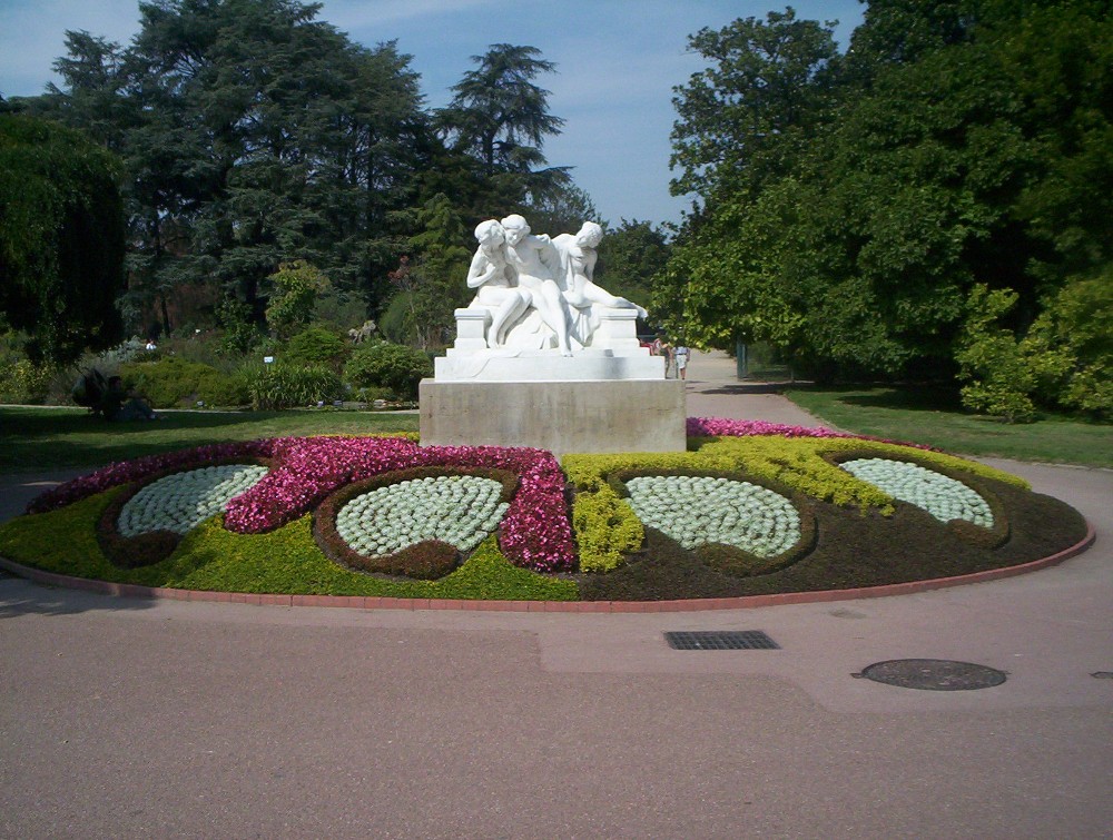 Wallpapers Constructions and architecture Statues - Monuments le parc de la tete d'or a Lyon