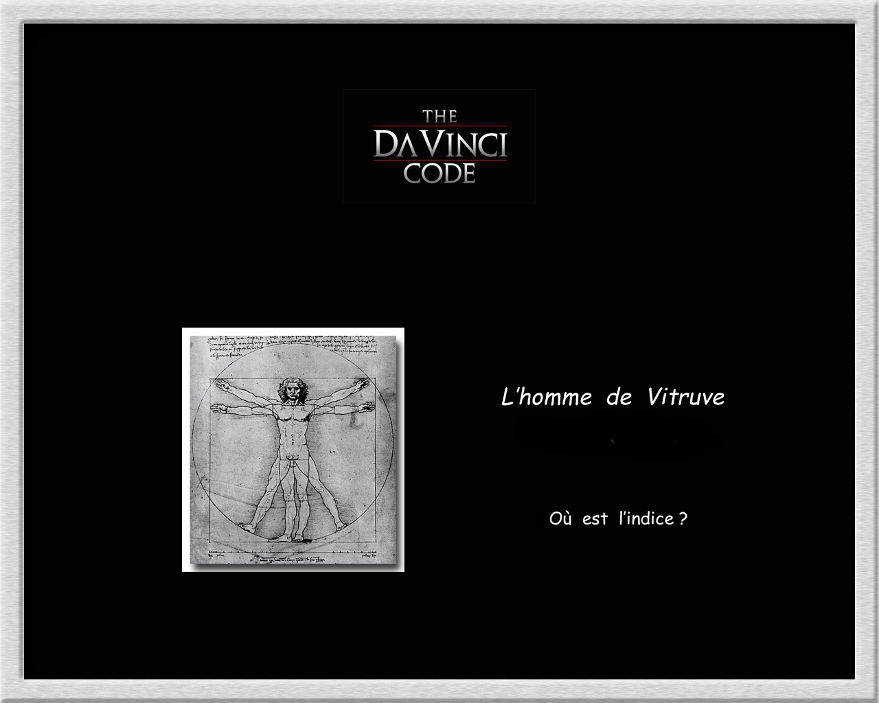 Wallpapers Movies Da Vinci Code L'homme de Vitruve