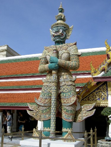 Fonds d'cran Voyages : Asie Thalande Statue du Grand palais