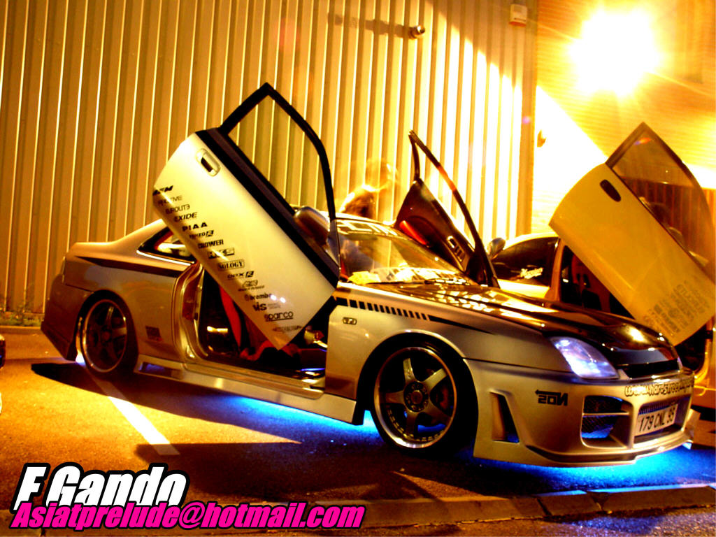 Wallpapers Cars Tuning Prelude Hardstreet