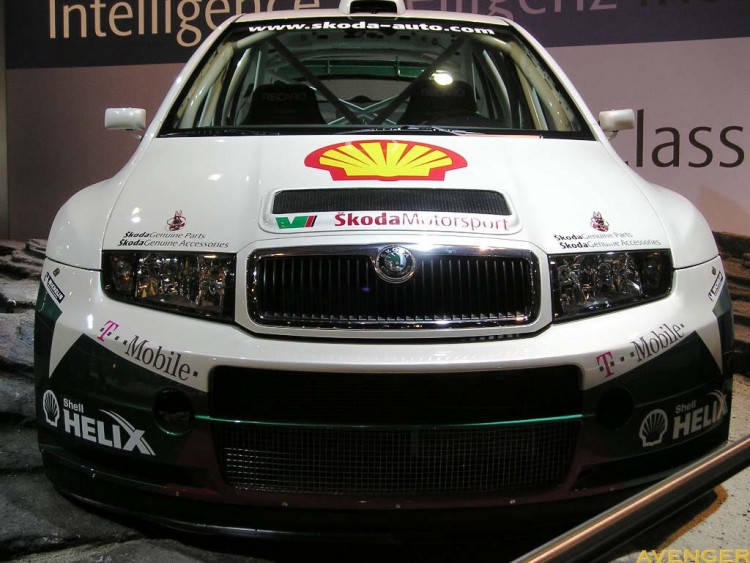 Wallpapers Cars Skoda Fabia WRC