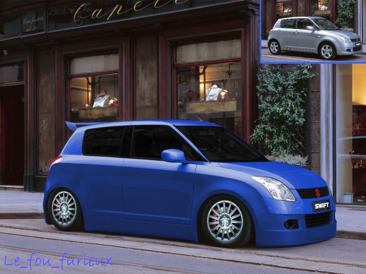 Wallpapers Cars Tuning Suzuki Swift