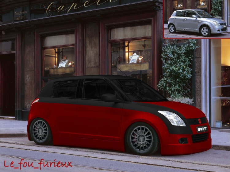 Fonds d'cran Voitures Tuning Suzuki Swift