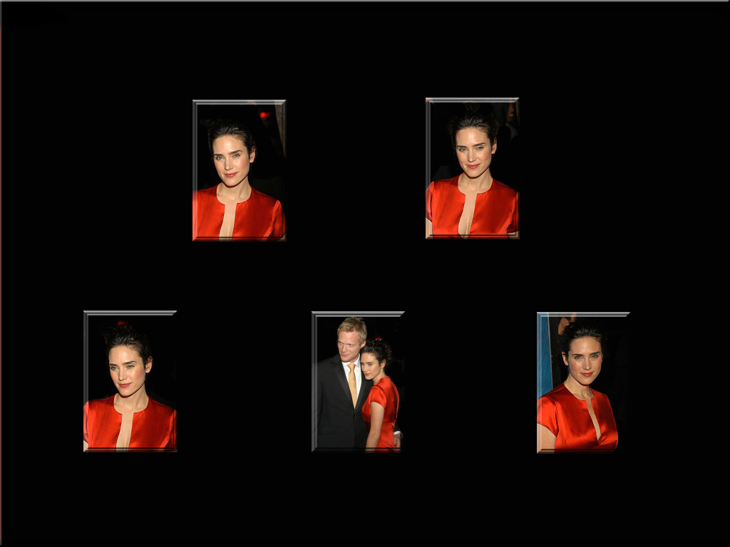 Fonds d'cran Clbrits Femme Jennifer Connelly Femme en rouge