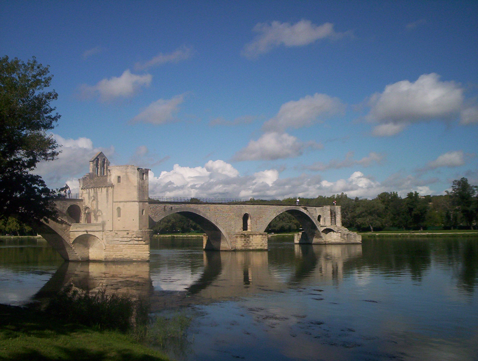 Wallpapers Constructions and architecture Bridges - Aqueduct le pont d'Avignon