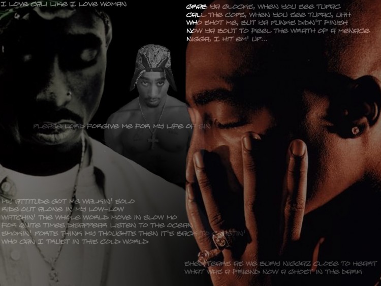 Wallpapers Music 2pac TUPAC LYRICS