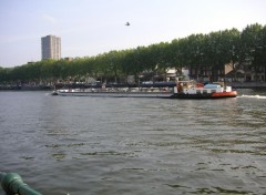 Fonds d'cran Bateaux pniche sur la Meuse