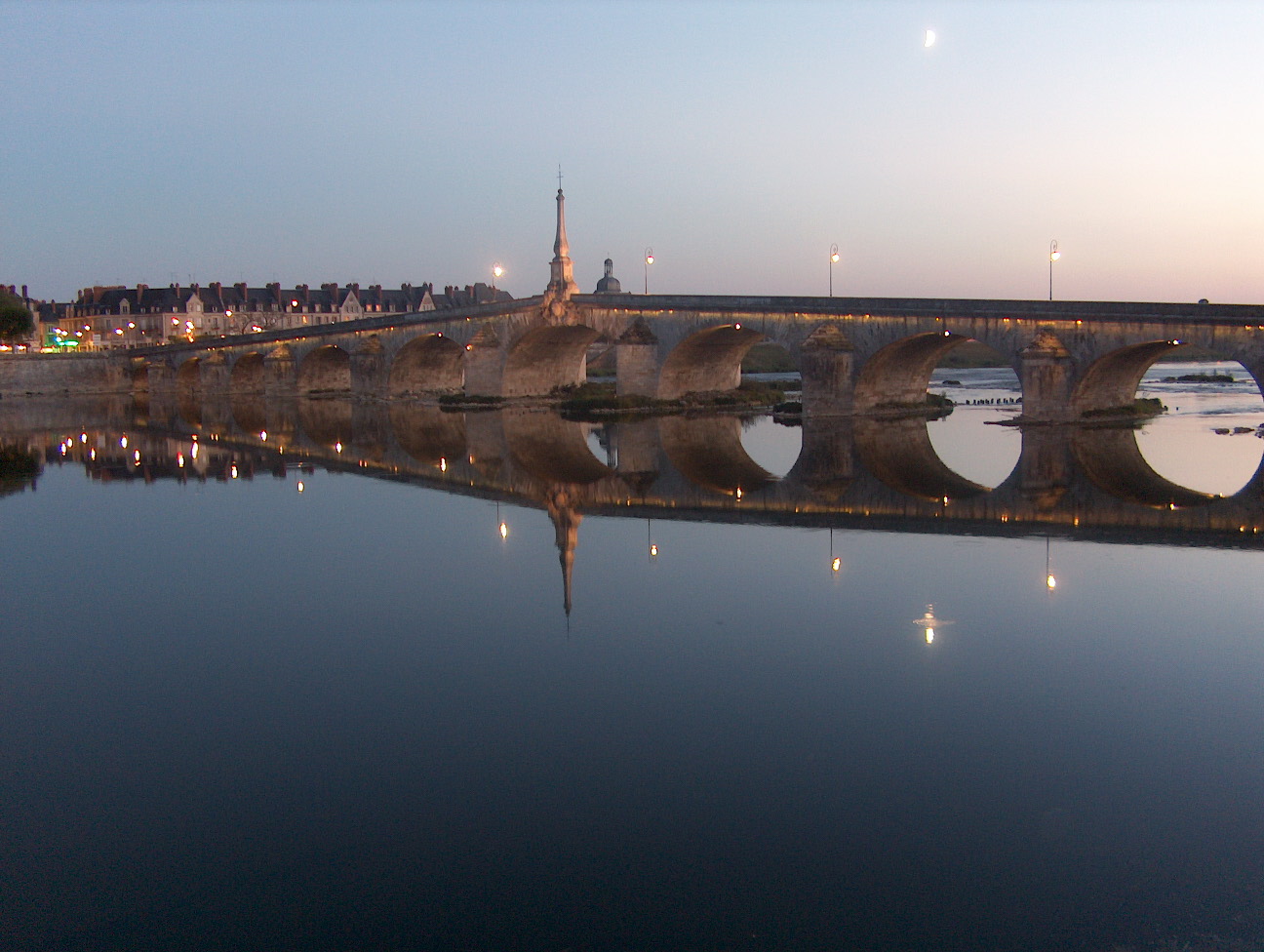 Wallpapers Constructions and architecture Bridges - Aqueduct Le vieux pont de Blois