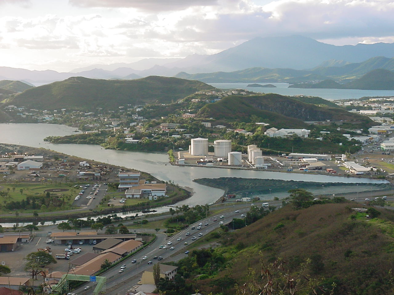 Fonds d'cran Voyages : Ocanie Nouvelle Caldonie Nouma, Usine de Doniambo ...