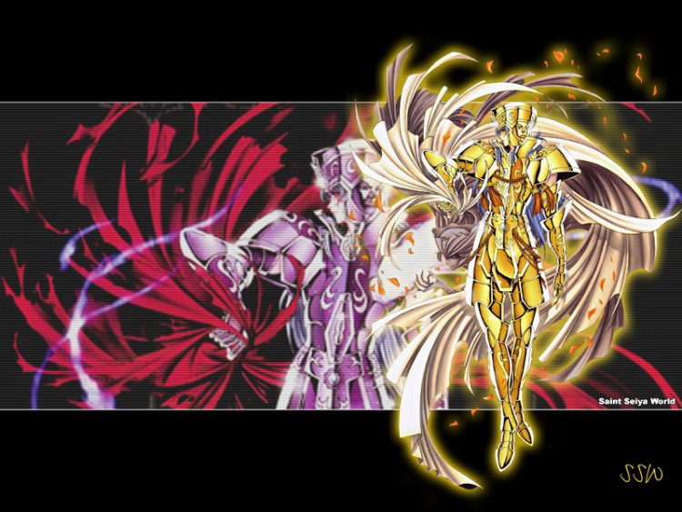 Fonds d'cran Manga Saint Seiya - Les Chevaliers du Zodiaque gemini saint seiya world sacred saga