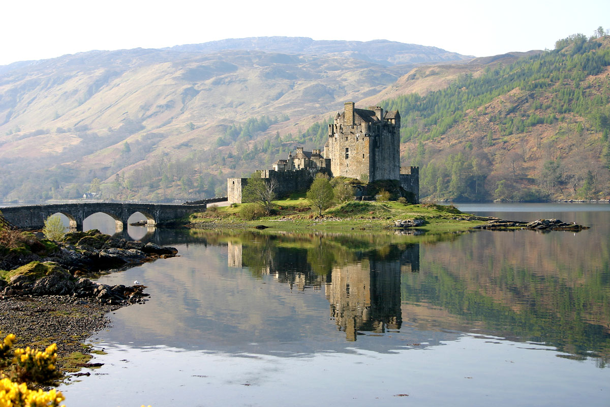 Fonds d'cran Constructions et architecture Chteaux - Palais Eilean Donan Castle