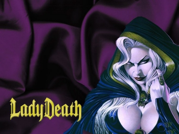 Fonds d'cran Comics et BDs Lady Death Pourpre