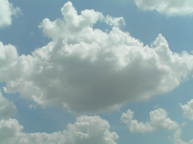 Fonds d'cran Nature Ciel - Nuages nuage blanc