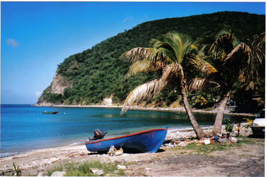 Fonds d'cran Voyages : Amrique du nord La Guadeloupe PLAGE de DESHAIES