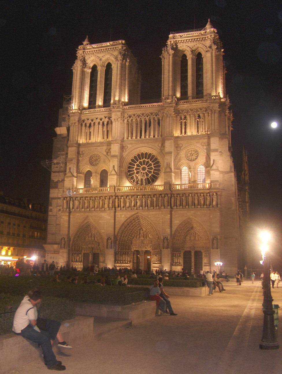 Wallpapers Trips : Europ France > Ile-de-France Notre Dame de Paris de Nuit.