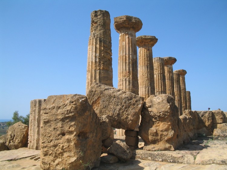 Fonds d'cran Constructions et architecture Ruines - Vestiges Valle des Temples