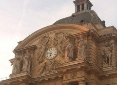 Wallpapers Trips : Europ L'horloge du palais du Luxembourg  Paris