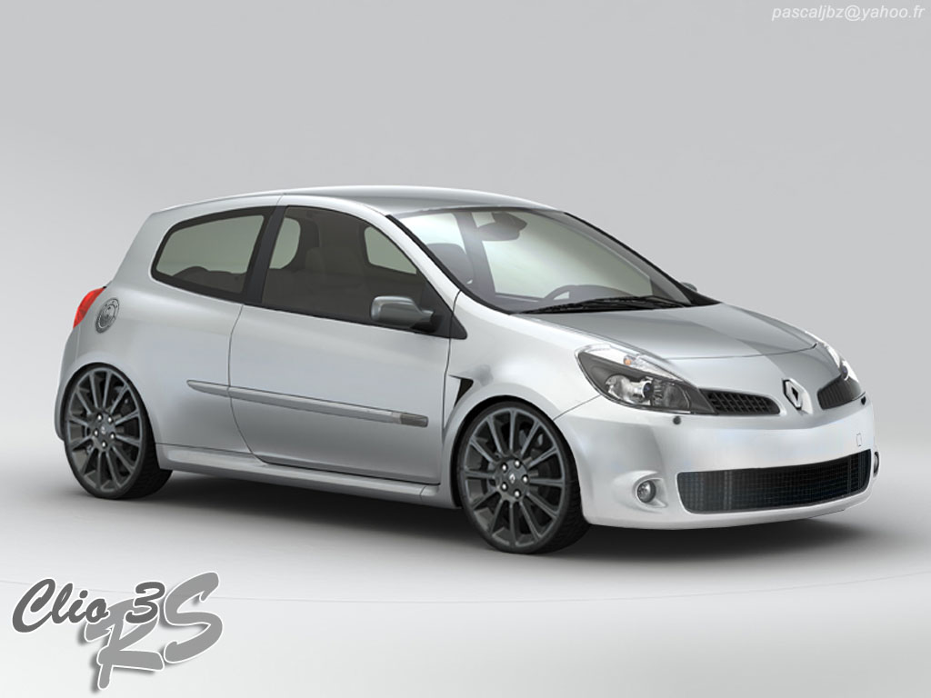 Fonds d'cran Voitures Renault Clio III RS