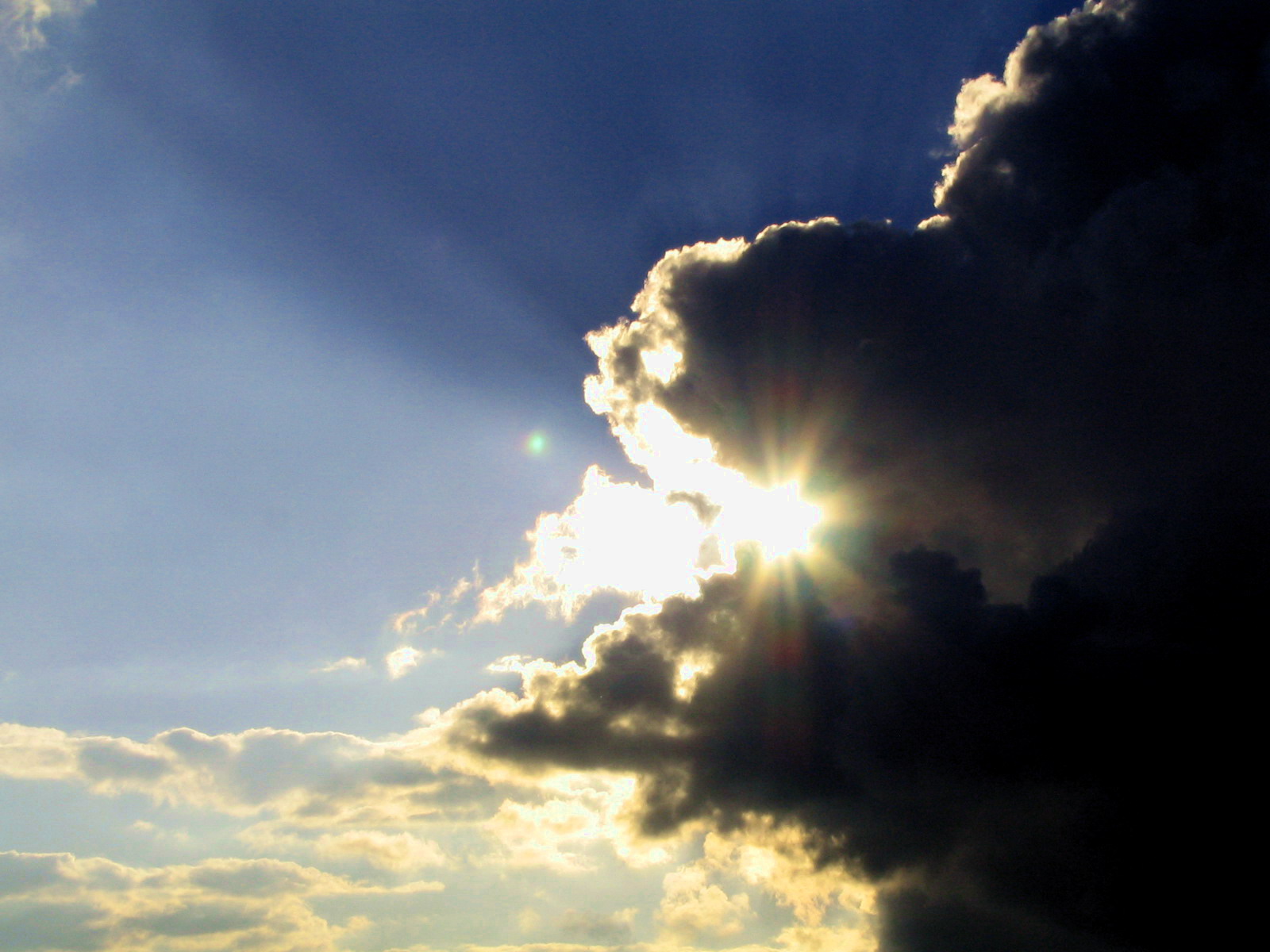 Fonds d'cran Nature Ciel - Nuages Ciel de normandie...