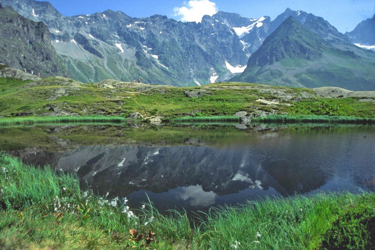 Fonds d'cran Nature Lacs - Etangs Les Ecrins