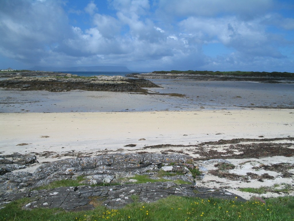 Wallpapers Trips : Europ Great Britain Plage de sable blanc ... écossais