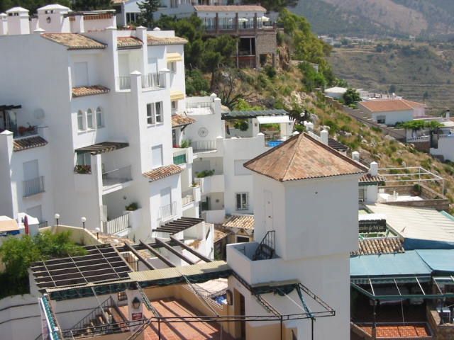 Fonds d'cran Voyages : Europe Espagne Mijas - Village blanc