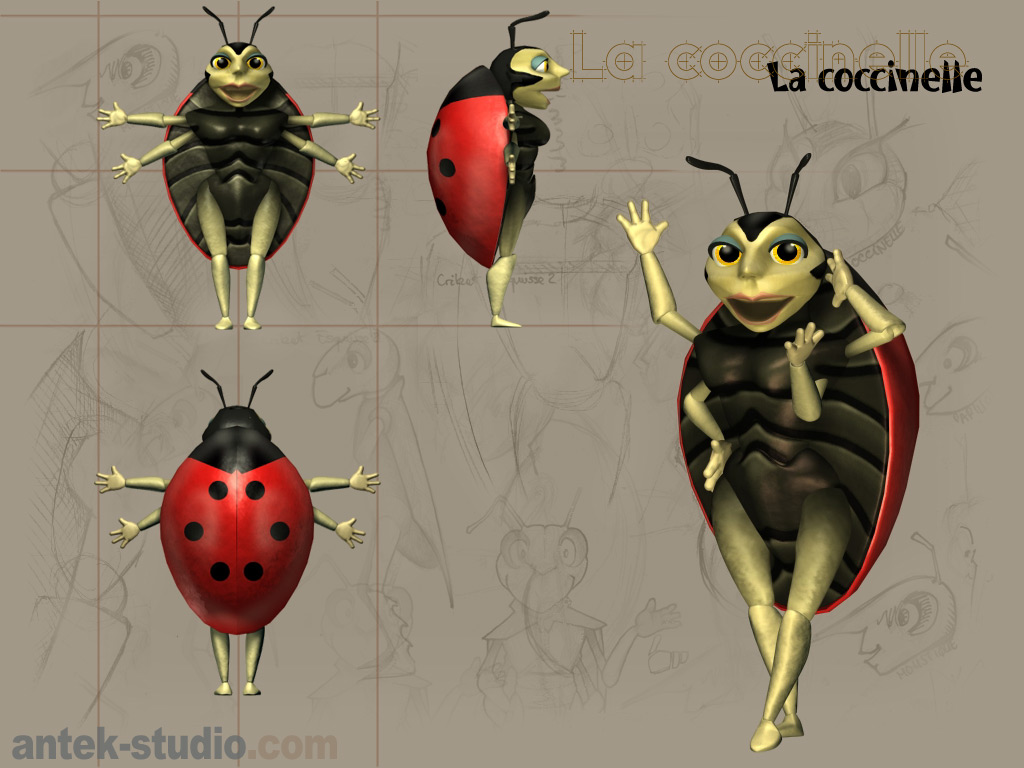 Wallpapers Digital Art Animals La coccinelle