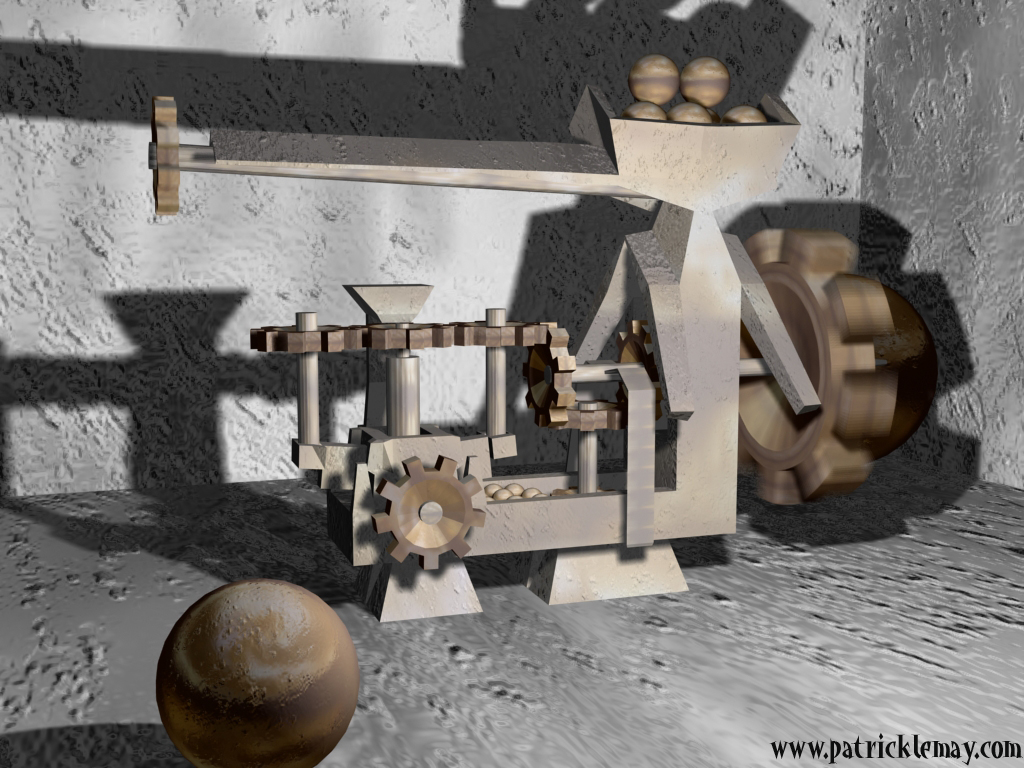 Fonds d'cran Art - Numrique 3D - Divers Dream Machine