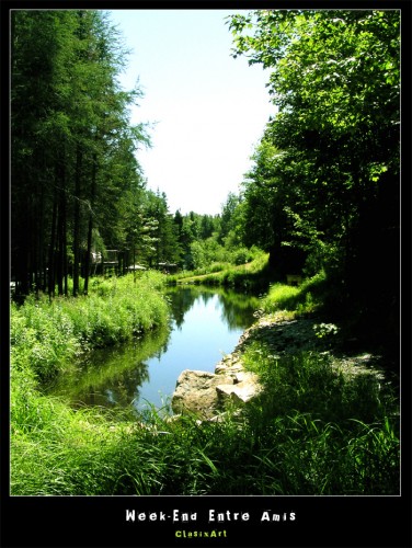 Fonds d'cran Nature Lacs - Etangs Je m'appel Normand et je cre mon propre Environement...