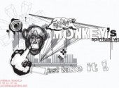 Wallpapers Digital Art spuff monkey