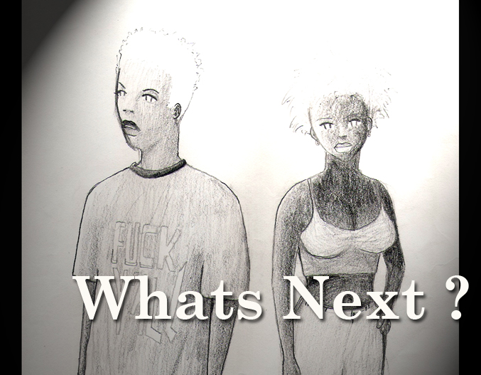 Fonds d'cran Art - Crayon BDs - Humoristique Whats next