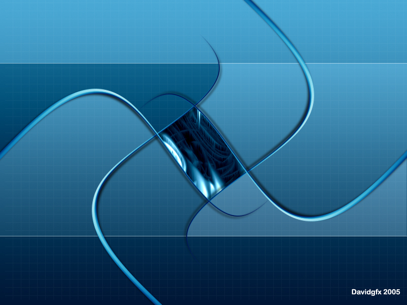 Wallpapers Digital Art Abstract Tentacles_Blue_001