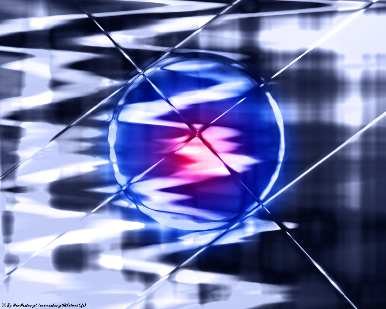 Wallpapers Digital Art Abstract Cercle lumineux