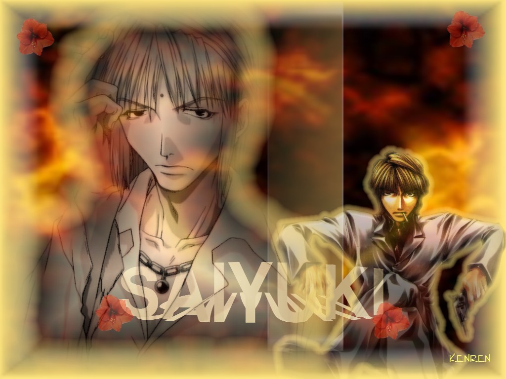 Wallpapers Manga Saiyuki sanzo