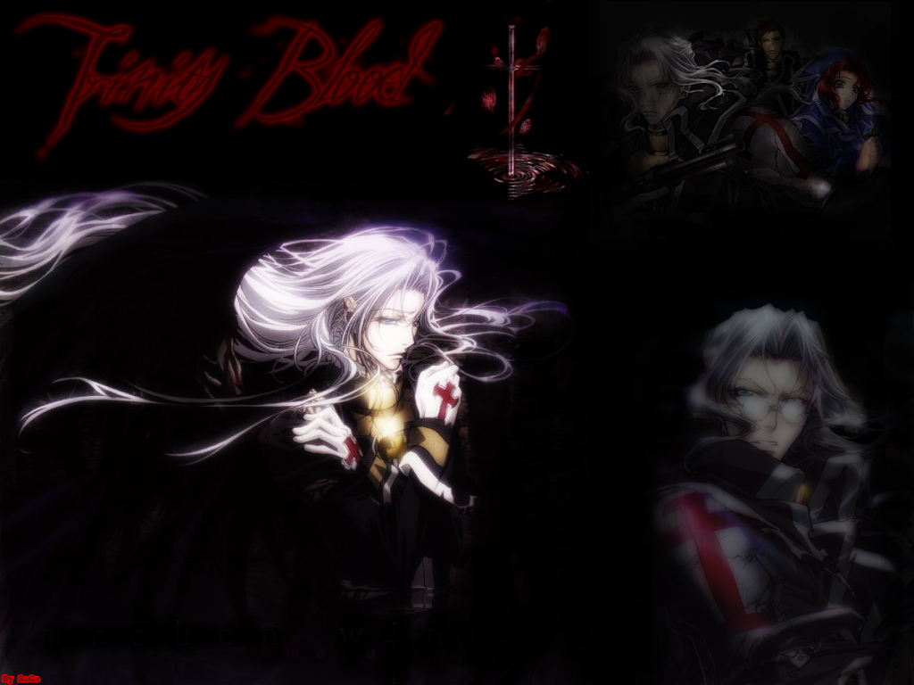 Wallpapers Manga Trinity Blood Vampire Killer